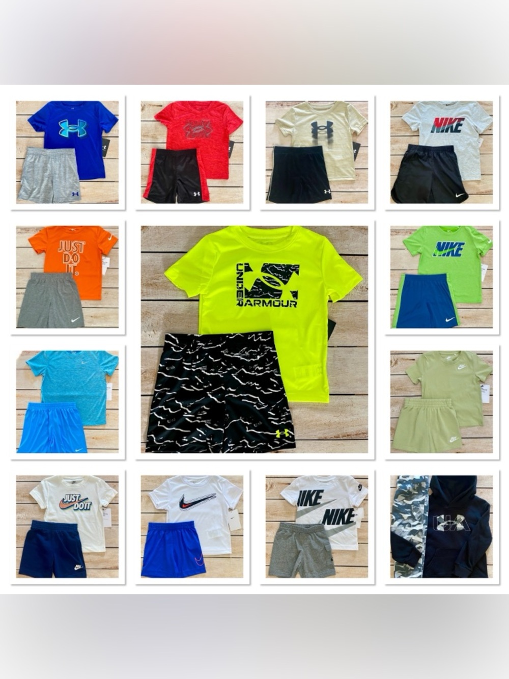 Nike Kids T-Shirt and Short Sets NWT Size 4T Spring Summer Pick 4
